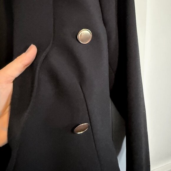 Le Chateau Black Blazer with Gold Buttons, size small - Picture 3 of 3